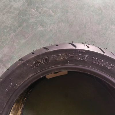 35% tot 55% rubbergehalte Nylon buisloze motorfietsband 150/70-13 banden voor vervanging/reparatie