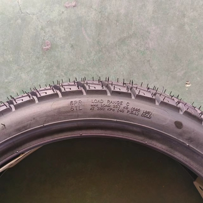 100/90-17 17 inch buisloze motorfietsband met rubbergehalte en 6pr/8pr Ply rating
