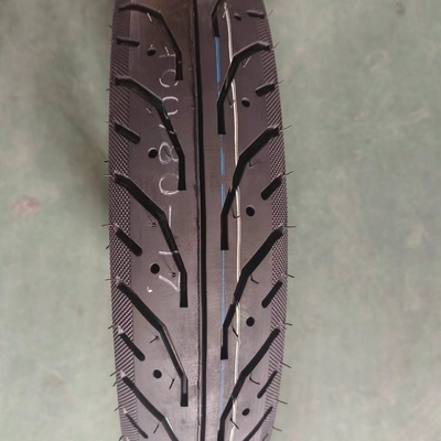 Nylon buisloze motorfietsband 100/80-17 OEM geaccepteerd in Qingdao met laadhaven