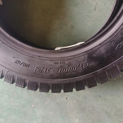 Motorfietsband 4.00-12 voor vervanging/reparatie Gemaakt van natuur rubber staal nylon materiaal