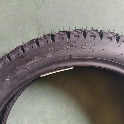 Qingdao Verkoop 3.50-16 Rubberband Motorfietsbanden gemaakt van natuur rubber staal nylon