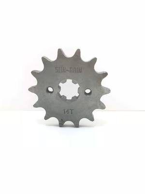 Deep Pattern Design Motorcycle Chain en Sprocket voor de Nigeriaanse motorfietsindustrie