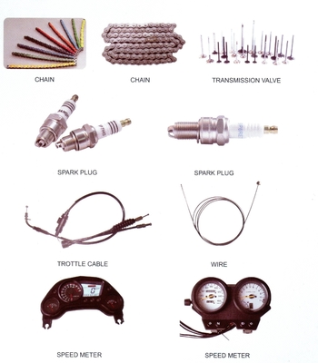 Kleuren FOB Qingdao Leveringsmethoden voor Bajaj Motorcycle Spare Part