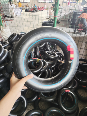 110 mm Breedte Butylrubber Motorcycle Inner Tube 4.00-8 Voor de vereisten