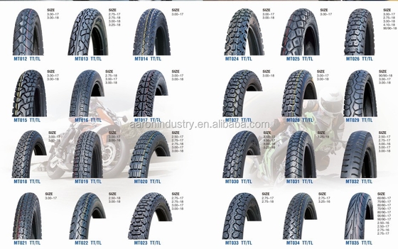 500% verlenging en 10,5 MPA treksterkte Motorfietsband 90/90-19 voor prestaties