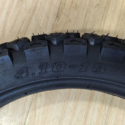 Grondstof Natuur Rubber Steel Nylon TT/TL Motorfietsband 4.10-18