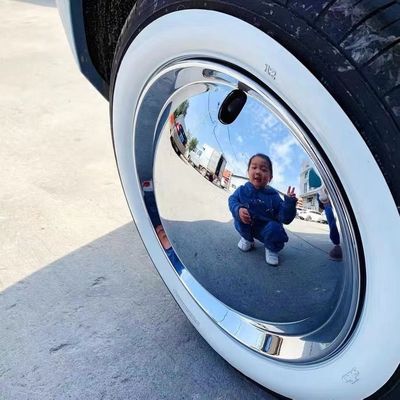 Verbeter je 12-17 inch Forgefit Tri Clamp Gasret Inserts met witte zijwielbanden