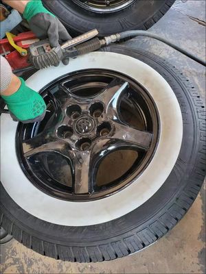 Verbeter je 12-17 inch Forgefit Tri Clamp Gasret Inserts met witte zijwielbanden