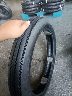 Verbeter je rit met zaagtandpatroon motorfietsbanden natuurlijk rubber en bandenhuls