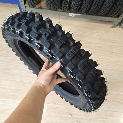 MOTOCROSS 110100-18 Motorfietsband met grondstof natuur rubber staal nylon