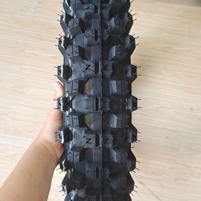 MOTOCROSS 110100-18 Motorfietsband met grondstof natuur rubber staal nylon