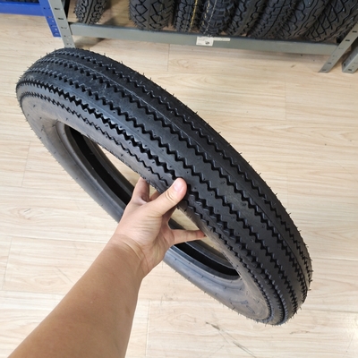 Sawtooth Vintage Motorcycle Tire Tire 5.00-16 4.50-18 met Natrual Rubber in Qingdao