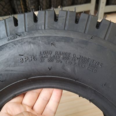 OEM Acceptabel 4.00-8 Motorfietsband voor Egypte Scooterband in zwart