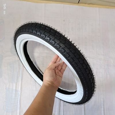 35% tot 55% rubbergehalte Witte wandband 2.75-16 voor de Europese markt