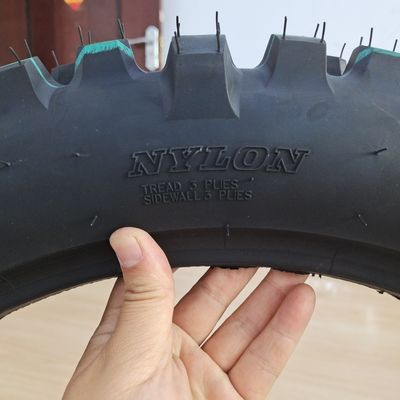 Offroad motorfietsband 140/80-18 met zwart ontwerp en 6PR/8PR Ply Rating