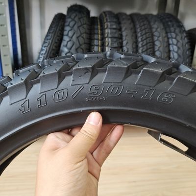 Ply Rating 6pr/8pr Super 110/90-16 TL TT Rubber Motorcycle Tire voor de Venezolaanse markt