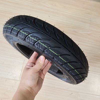 Hoog rubbergehalte 3.50-10 TL Motorfietsband voor scooter Direct geproduceerd