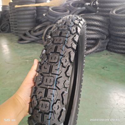 Zwarte buisloze banden voor motorfietsen TT banden 3,50-18 van de Qingdao-markt