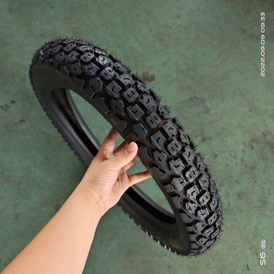 Zwarte buisloze banden voor motorfietsen TT banden 3,50-18 van de Qingdao-markt