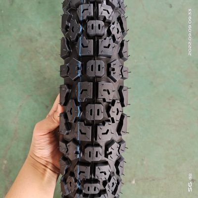 Zwarte buisloze banden voor motorfietsen TT banden 3,50-18 van de Qingdao-markt