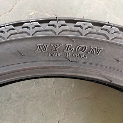 Sawtooth Vintage motorfietsband 2.75-17 met natuur rubber staal nylon materiaal