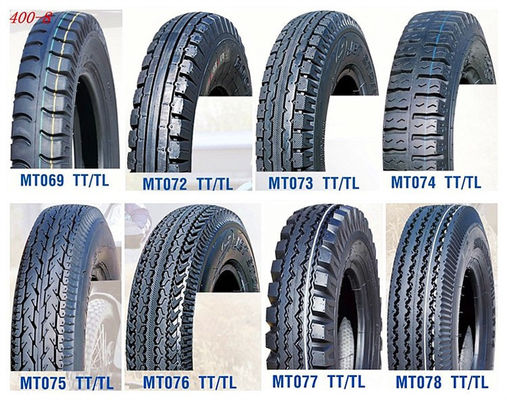 Vervang/repareer Bajaj Three Wheels Pneu Qingdao Port Loading 4.00-8 Motorcycle Tire Tube
