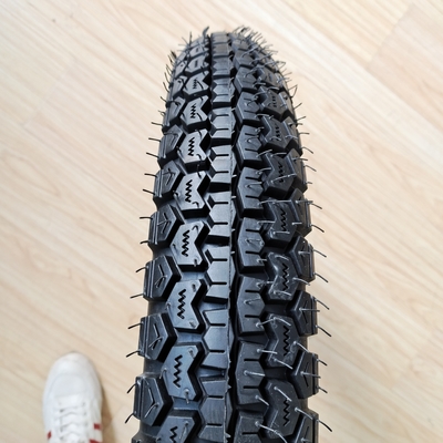 3.25-18 Motorfietsbanden zwart tubeless van met grondstof natuur rubber staal nylon