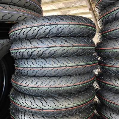 Racing 100/80-14 Motorfietsbanden met 35%-55% rubbergehalte en banden