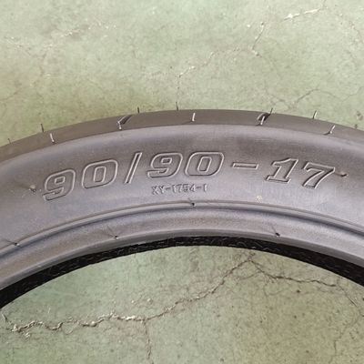 90/90-17 Motorfietsband met natuur rubber staal nylon grondstof