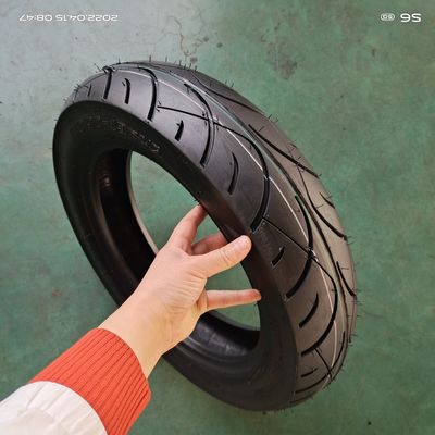 110/90-13 Motorfietsband Zwarte nylonband met 6pr/8pr Ply rating