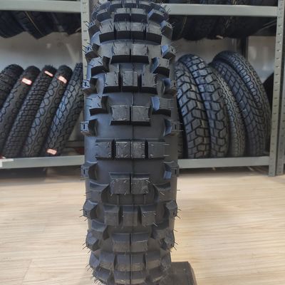 45% rubbergehalte zachte offroad motorfietsband 140/80-18 voor de Russische markt