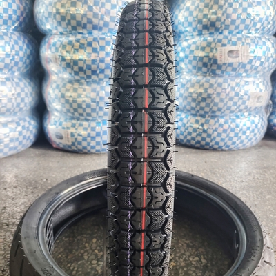 Duurzame banden van motorfietsbanden 275x17 2.75-17 275.17 met 35%-55% rubbergehalte
