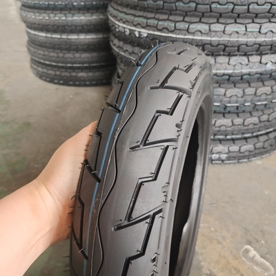 Tubeless motorfietsband 3.50-10 3.00-10 met natuur rubber staal nylon grondstof