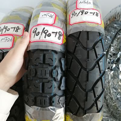 Verkoop 90/90-18 motorfietsbanden voor vervanging/reparatie in Qingdao Port