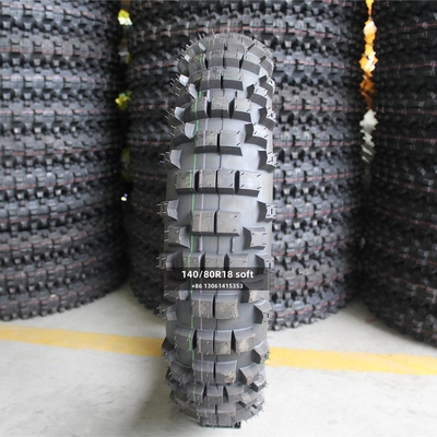 Eigen zachte off-road motorfietsband 140/80-18 140/80R18 140/80 18 met 6PR/8PR Ply Rate
