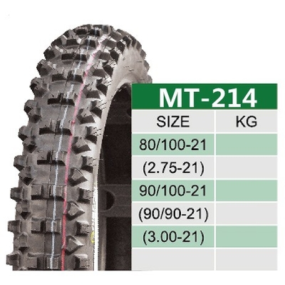 140/80/18 90/100/21 Enduro motorfietsband met zachte samenstelling en 6pr/8pr Ply rating