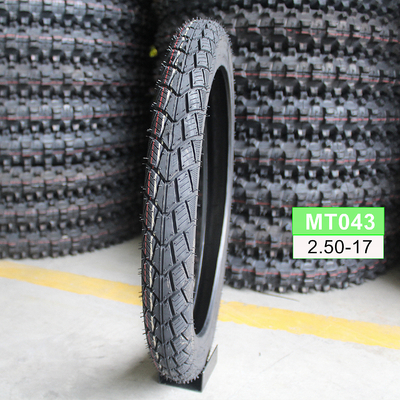 6PR/8PR buisloze motorfietsband 250x17 250 17 250-17 met 35%-55% rubbergehalte