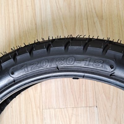 35% tot 55% rubbergehalte 120/80-18 Motorfietswielen banden