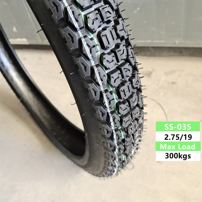 150 km/uur High Speed Motorcycle Tire Pneu 2.75/19 met bandenkas en snelheid
