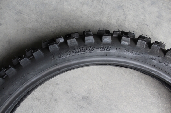6PR/8PR Ply Rate 80/100-21 Racing Off-road band 35%-45% Rubbergehalte voor Dirt Bikes