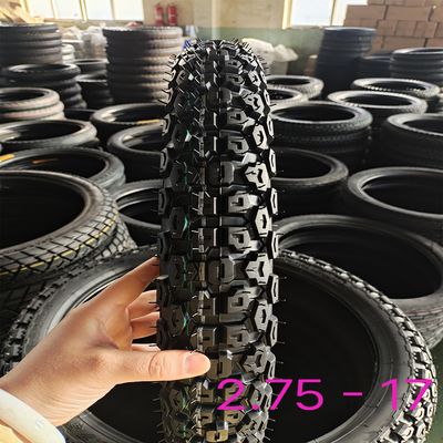 Motorfietsbanden 2.75-17 voor grote prestaties en lange levensduur van 20000 KM gemaakt