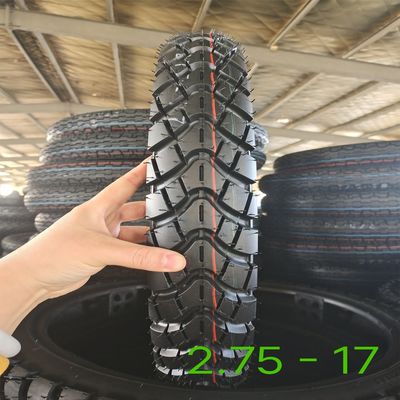 Motorfietsbanden 2.75-17 voor grote prestaties en lange levensduur van 20000 KM gemaakt