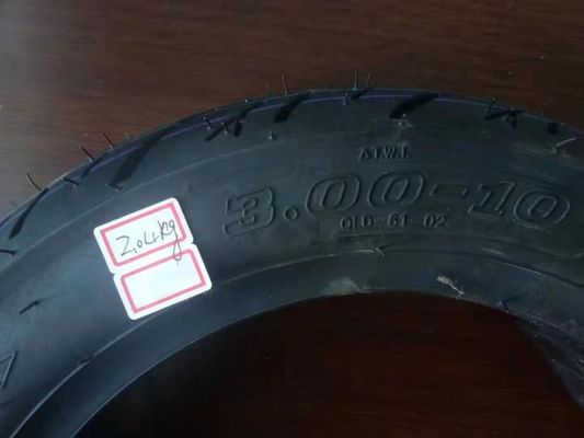 Top- 3.00-10/30010 Motorfietsband met 6PR/8PR Ply Rating en 30%-55% rubbergehalte