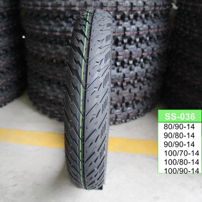Bandgrootte 14 inch buisloze band voor scooter 80/90-14 90/90-14 100/80-14 Laadhaven Qingdao-haven