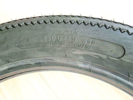 150 km/uur snelheid zaagtand patroon motorfiets buisloze band 4.00-19 voor de Afrikaanse markt