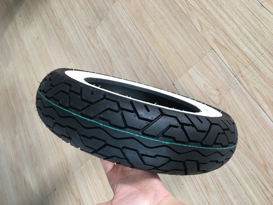 Qingdao Port Loading 350-10 Elektrische scooterband voor motorfiets buisloze band 10 inch