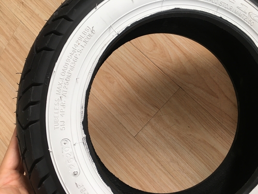 Qingdao Port Loading 350-10 Elektrische scooterband voor motorfiets buisloze band 10 inch