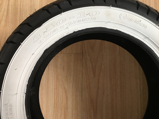 Qingdao Port Loading 350-10 Elektrische scooterband voor motorfiets buisloze band 10 inch