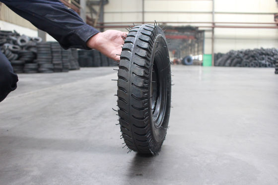 Tweewieler MRF Motorcycle Tube Tire 4.00-8 Ondersteuning Aanpassing en 6 PR Ply Rating