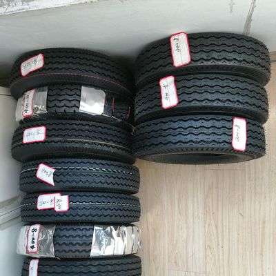 Tweewieler MRF Motorcycle Tube Tire 4.00-8 Ondersteuning Aanpassing en 6 PR Ply Rating